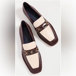 Tory Burch Woman Perrine Loafer - Plum/Cream